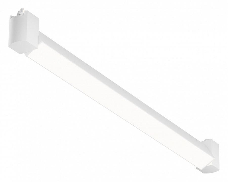 Трековый светильник Maytoni Single phase track system Unity Basis Rot TR104-1-20W4K-W цвет плафона/подвески Белый, цвет арматуры Белый
