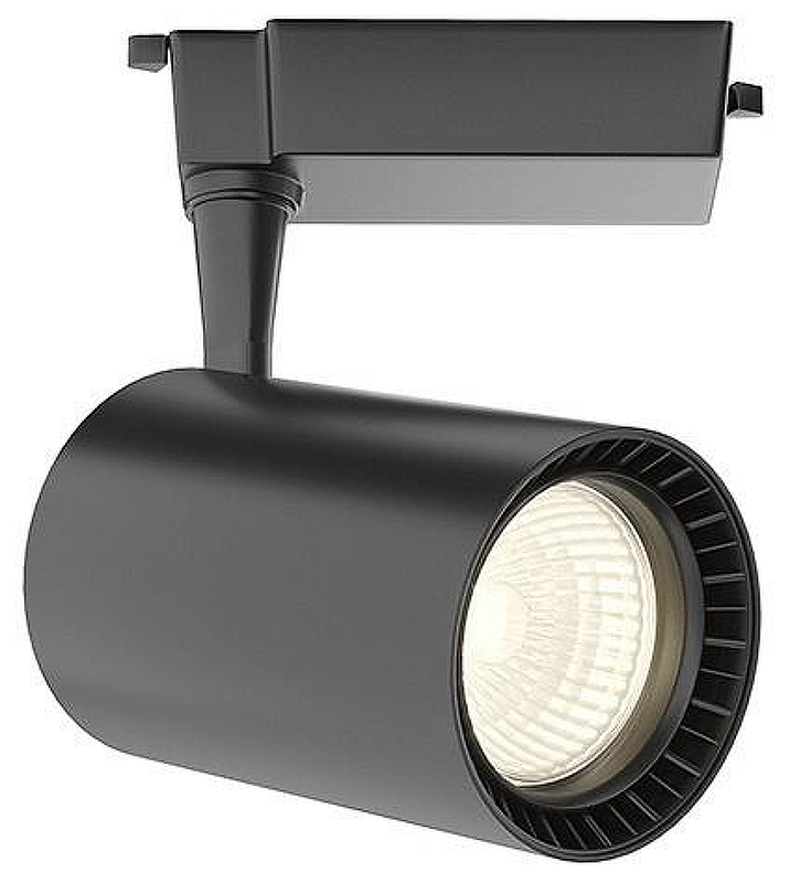 Трековый светильник Maytoni Single phase track system Unity Vuoro TR003-1-26W3K-W-B цвет арматуры Черный