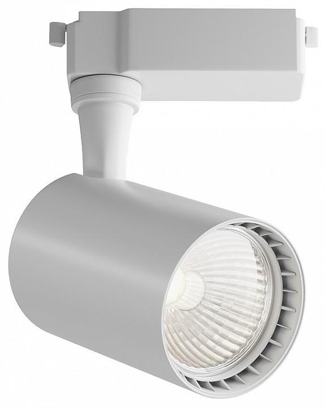 Трековый светильник Maytoni Single phase track system Unity Vuoro TR003-1-10W4K-M-W цвет плафона/подвески Белый, цвет арматуры Белый