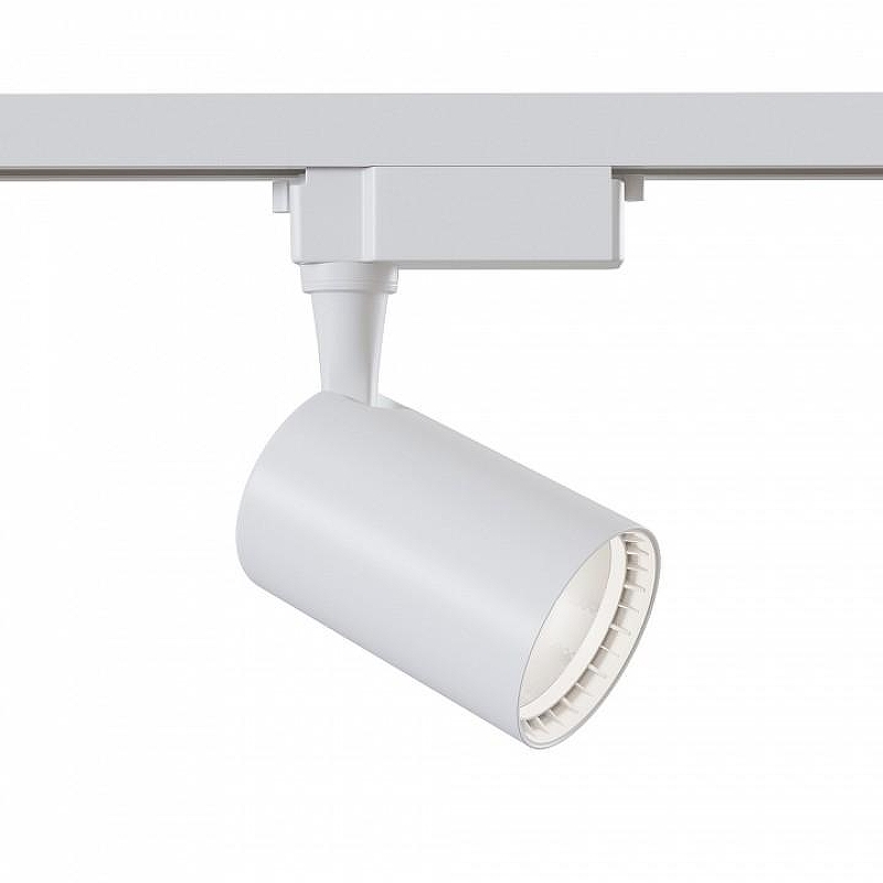 Трековый светильник Maytoni Single phase track system Unity Vuoro TR003-1-10W4K-W-W цвет плафона/подвески Белый, цвет арматуры Белый