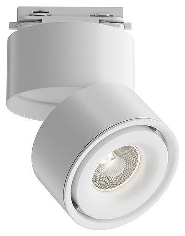 Трековый светильник Maytoni Single phase track system Unity Yin TR084-1-15W4K-W цвет плафона/подвески Белый, цвет арматуры Белый
