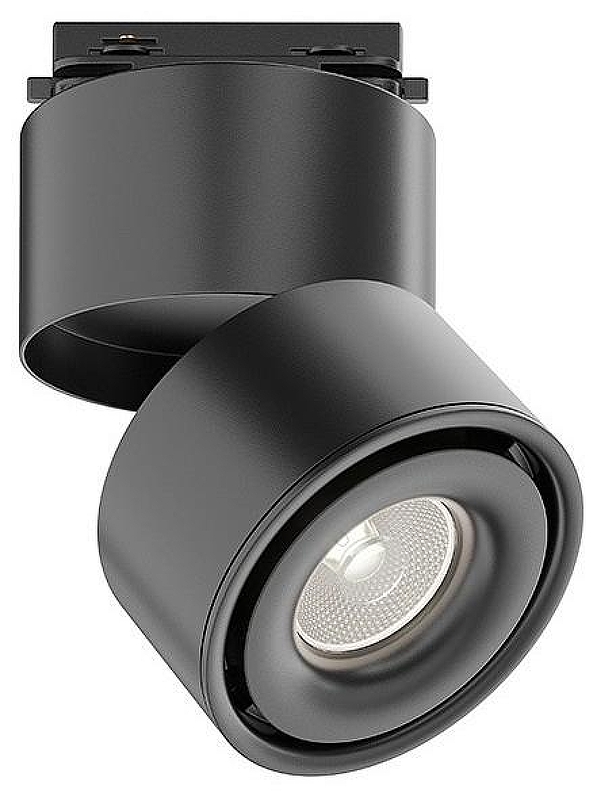 Трековый светильник Maytoni Single phase track system Unity Yin TR084-1-15W4K-B цвет плафона/подвески Черный, цвет арматуры Черный