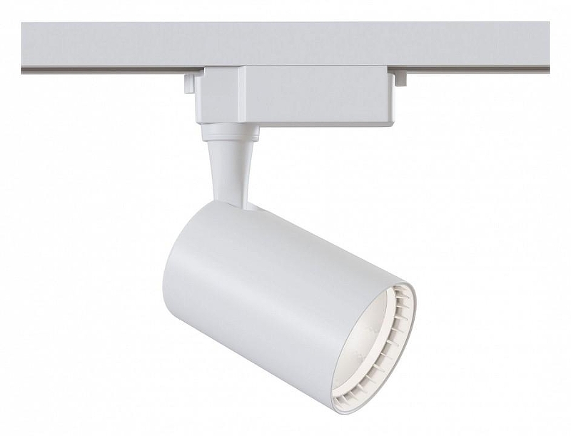 Трековый светильник Maytoni Single phase track system Vuoro TR003-1-12W3K-W цвет плафона/подвески Белый, цвет арматуры Белый