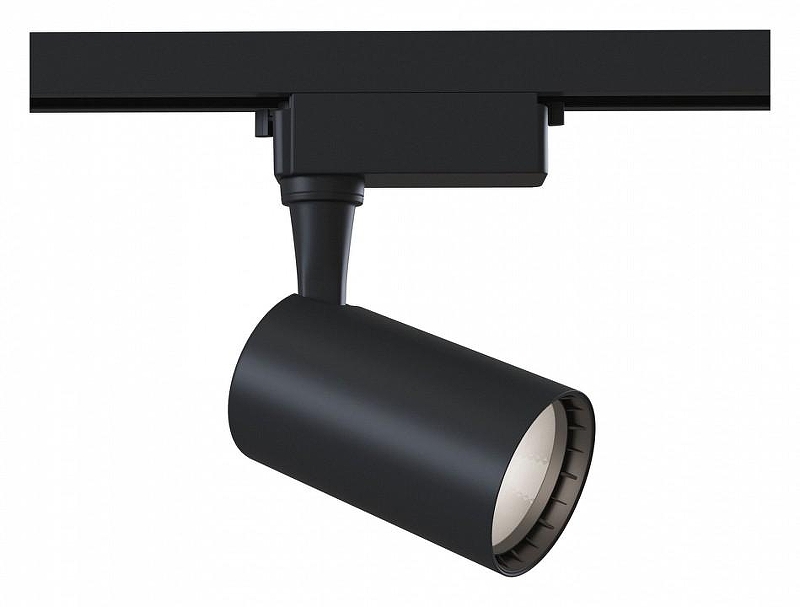 Трековый светильник Maytoni Single phase track system Vuoro TR003-1-6W4K-B цвет плафона/подвески Черный, цвет арматуры Черный