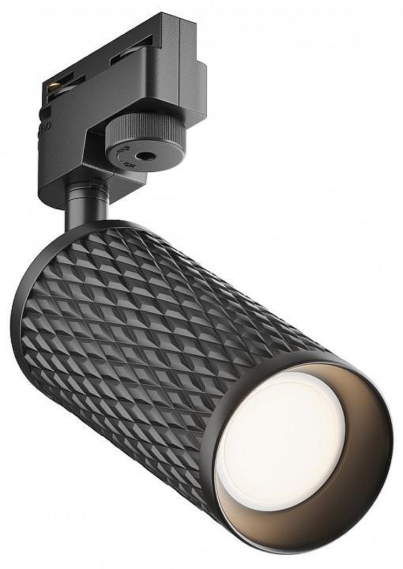 Трековый светильник Maytoni Unity Focus Design TR011-1-GU10-B цвет плафона/подвески Черный, цвет арматуры Черный