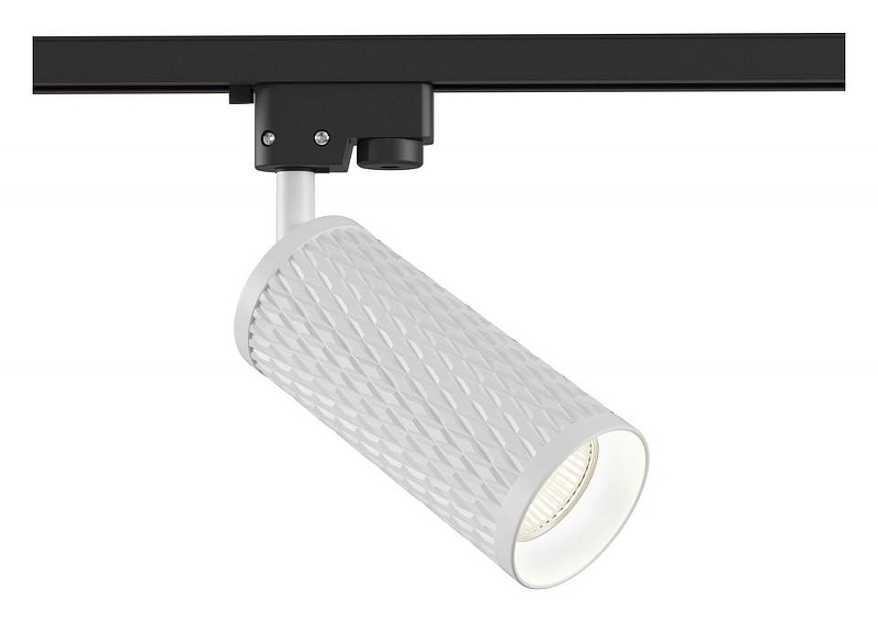 Трековый светильник Maytoni Unity Focus Design TR011-1-GU10-W цвет плафона/подвески Белый, цвет арматуры Белый