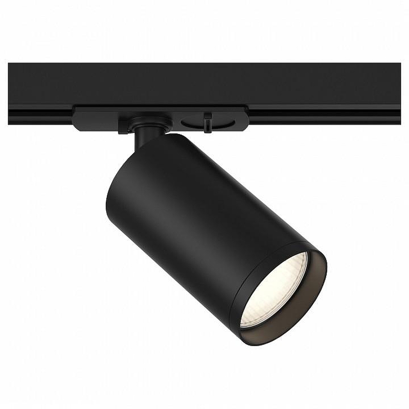Трековый светильник Maytoni Unity Focus S TR020-1-GU10-B цвет плафона/подвески Черный, цвет арматуры Черный