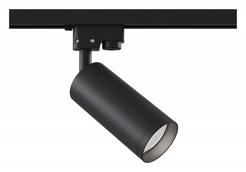 Трековый светильник Maytoni Unity Focus TR004-1-GU10-B цвет плафона/подвески Черный, цвет арматуры Черный