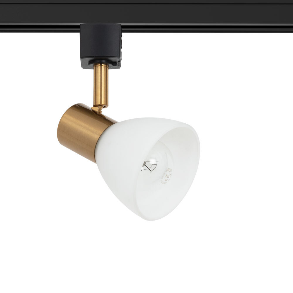 Трековый светильник однофазный Arte Lamp Falena 40 Вт E14 черный/белый (A3117PL-1BK)