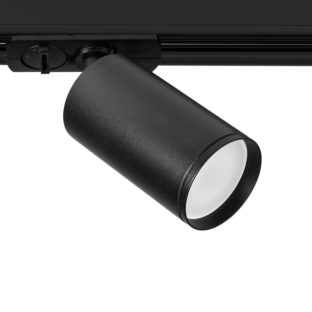 Трековый светильник однофазный Arte Lamp Flame 35 Вт GU10 черный (A1519PL-1BK)
