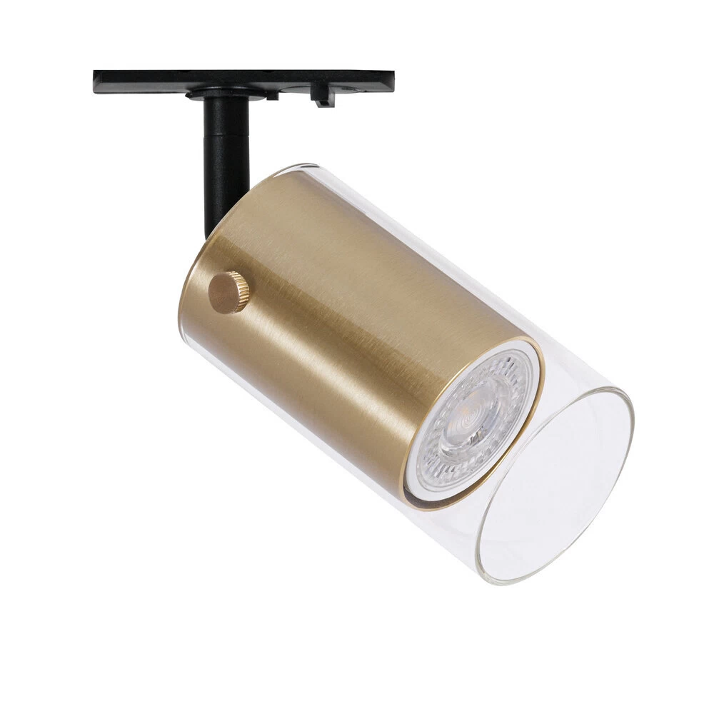 Трековый светильник однофазный Arte Lamp Lazio 35 Вт GU10 золото (A5368PL-1SG)