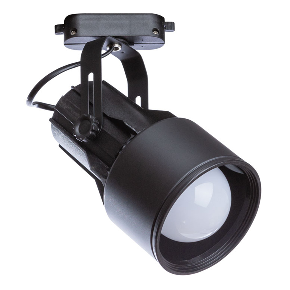 Трековый светильник однофазный Arte Lamp Lyra 40 Вт E27 черный (A6252PL-1BK)