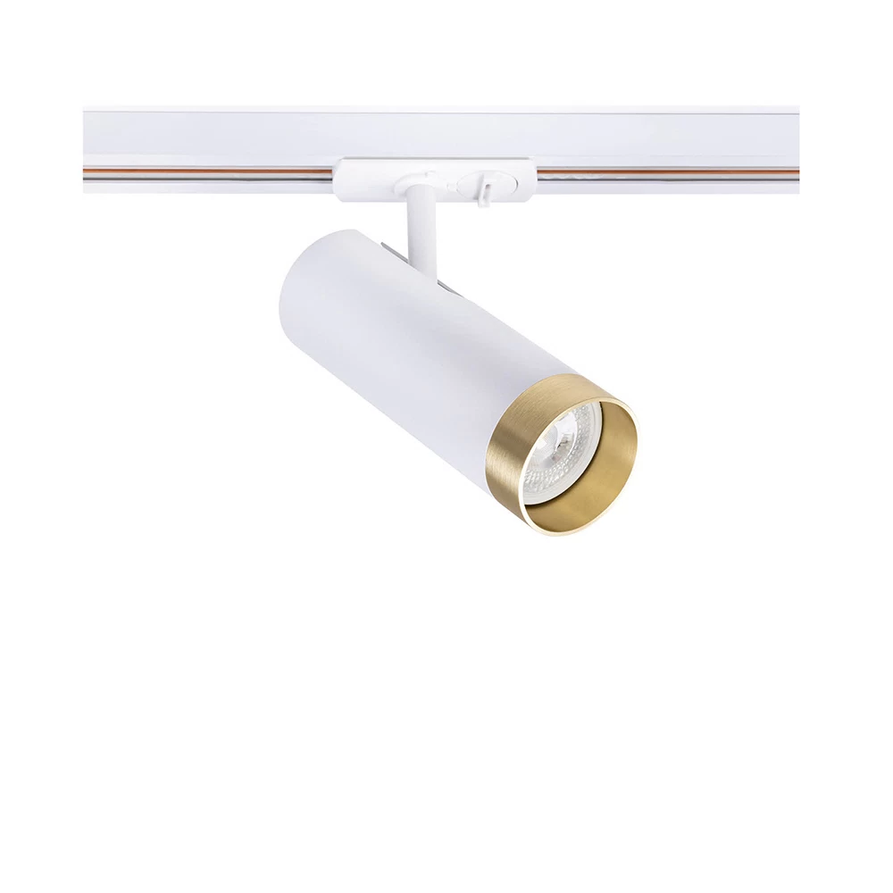 Трековый светильник однофазный Arte Lamp Topic 35 Вт GU10 белый (A2356PL-1WH)