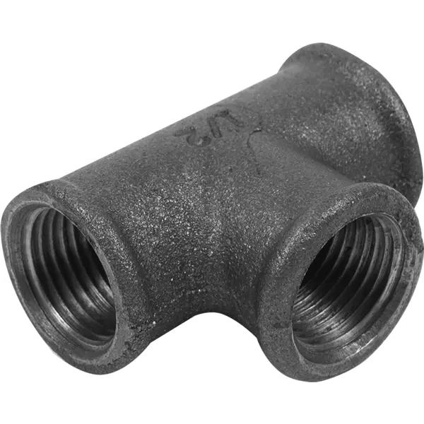 Тройник 1/2" ВР мм чугун 127-0022
