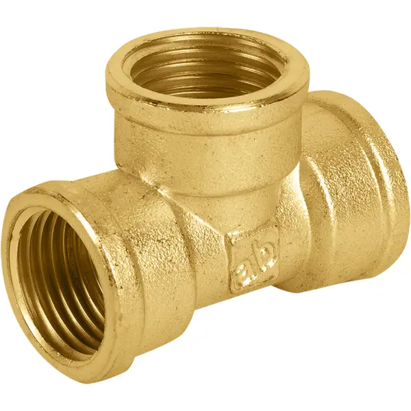 Тройник Aquabeam 1/2" ВР мм латунь