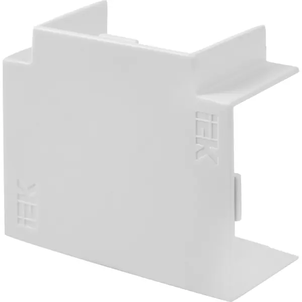 Тройник для кабель-канала IEK КМТ 40x25 мм цвет белый 4 шт.