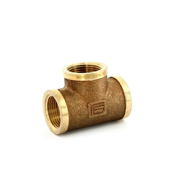 Тройник Effebi 1/2" ВР мм бронза B3130A0404