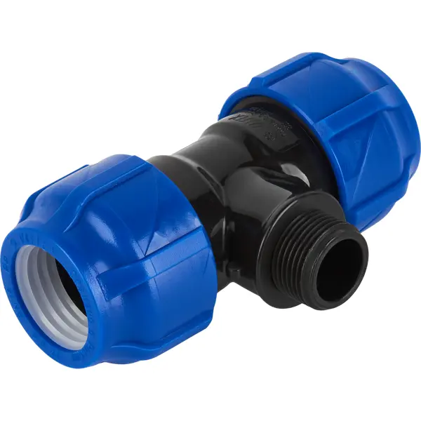 Тройник комбинированный ПНД Valfex 32x3/4"x32 мм НР 1210023203432