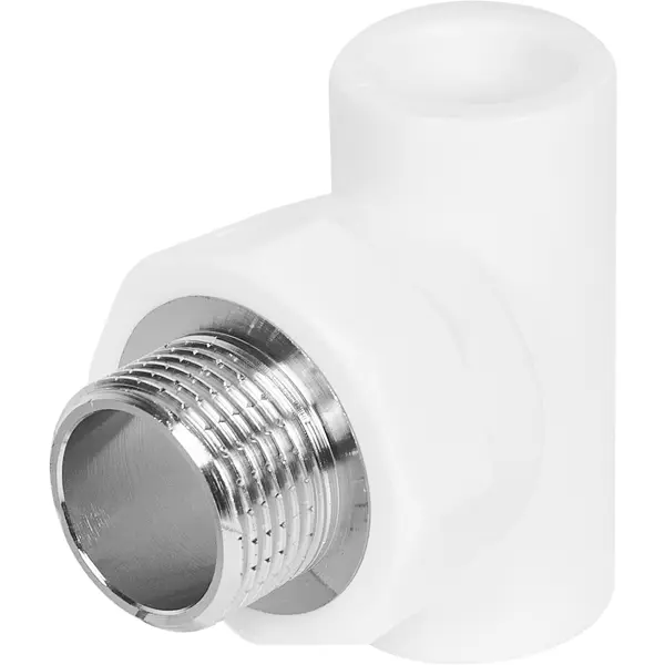 Тройник комбинированный Valtec 20x3/4"x20 мм НР полипропилен VTP.733.0.02005
