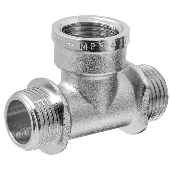 Тройник MPF 1/2" ВР-НР мм латунь ИС.072230