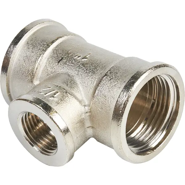 Тройник переходной Stout 1"x1/2"x1" ВР мм латунь SFT-0022-001121