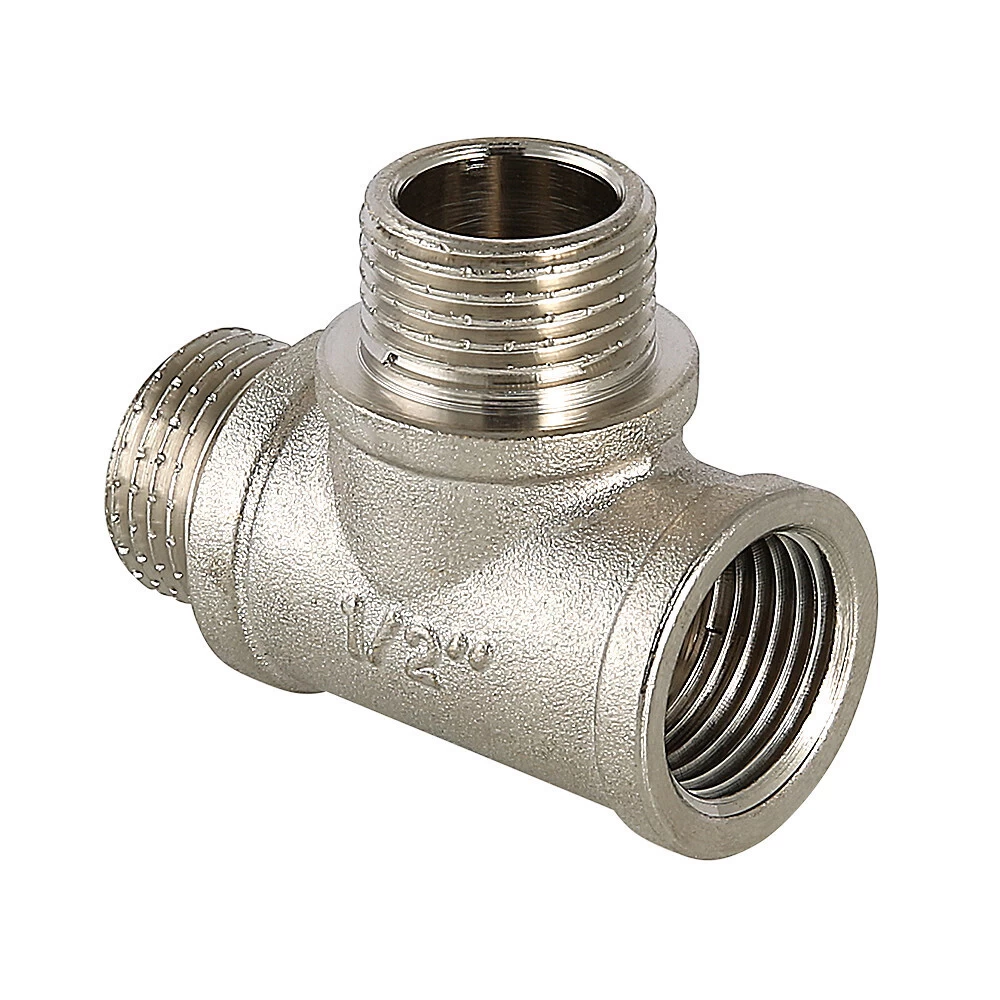 Тройник переходной Valtec 3/4 ВР(г) х 3/4 НР(ш) х 3/4 НР(ш) латунный (VTr.133.N.0005)