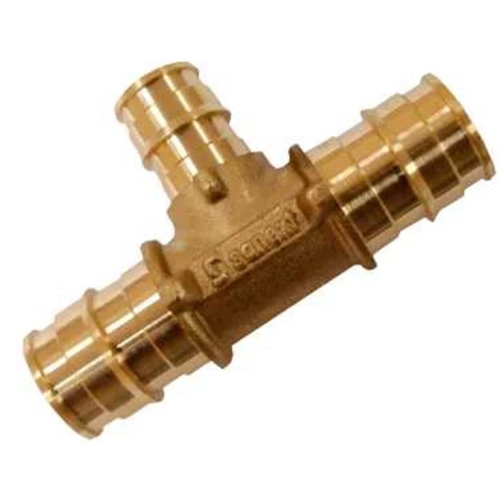 Тройник Sanext Lite 25 х 16 х 25 мм латунь (46335)