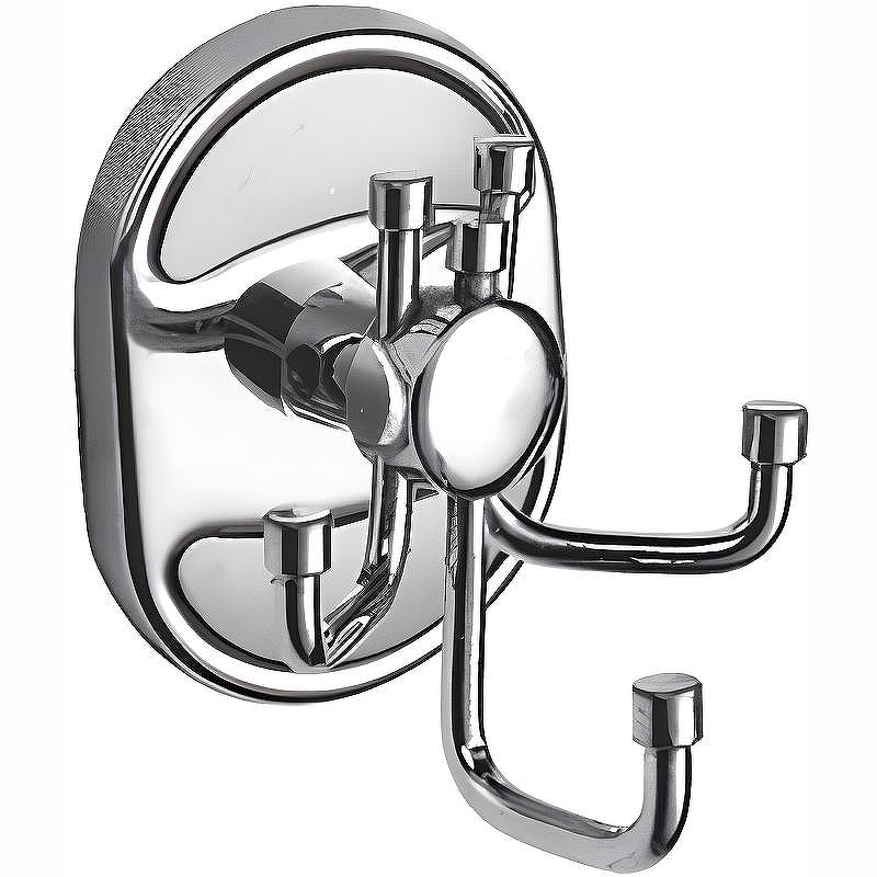 Тройной крючок Haiba HB1905-3 Хром