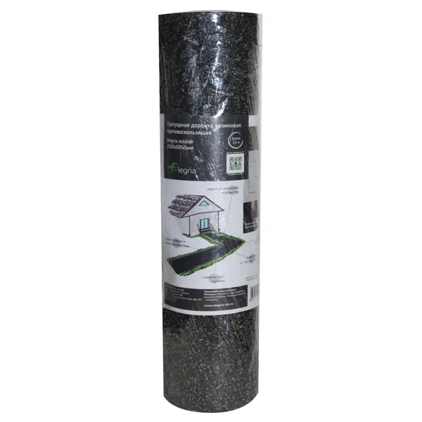 Тротуарная противоскользящая дорожка Alegria outdoor 2500x600x5 мм