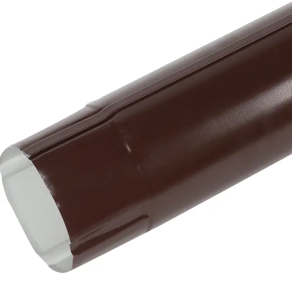 Труба круглая D90 мм 3000 мм цвет коричневый