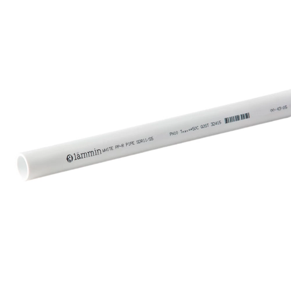Труба полипропиленовая Lammin 63х2000 мм PN10 (Lm310110580632)