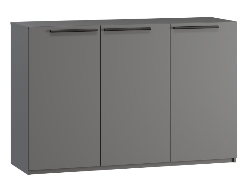 Тумба Кимбол 137x90 Графитовый/Черный