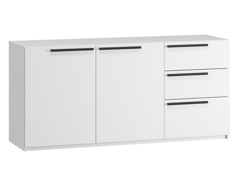 Тумба Кимбол 150x70 Белый/Черный