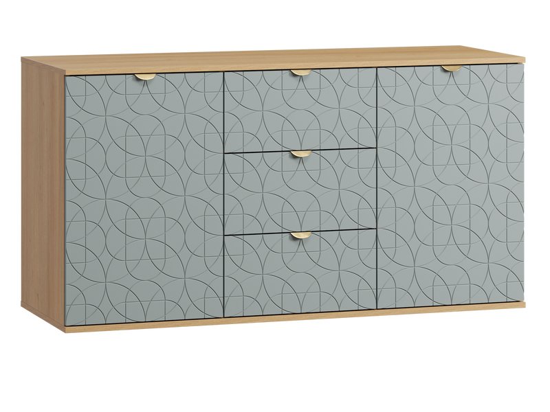 Тумба Монблан 139x76 Ритм Мятный