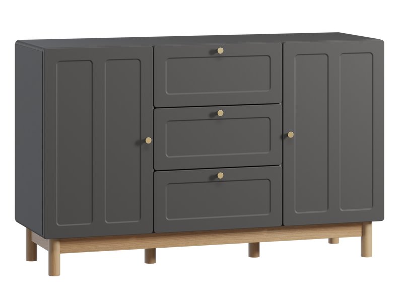 Тумба Виклу 145x90 Графитовый