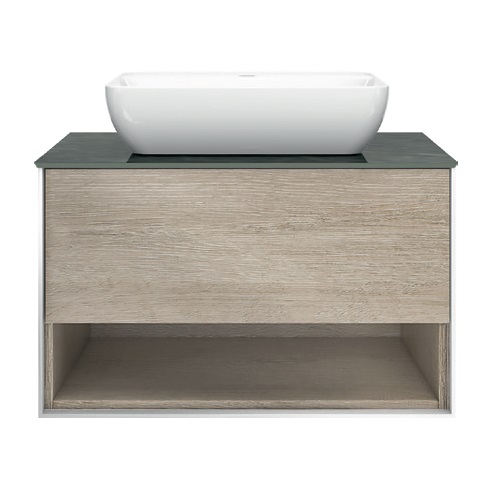 Тумба Kerama Marazzi Plaza Modern подвесная бежевая 80х51 см