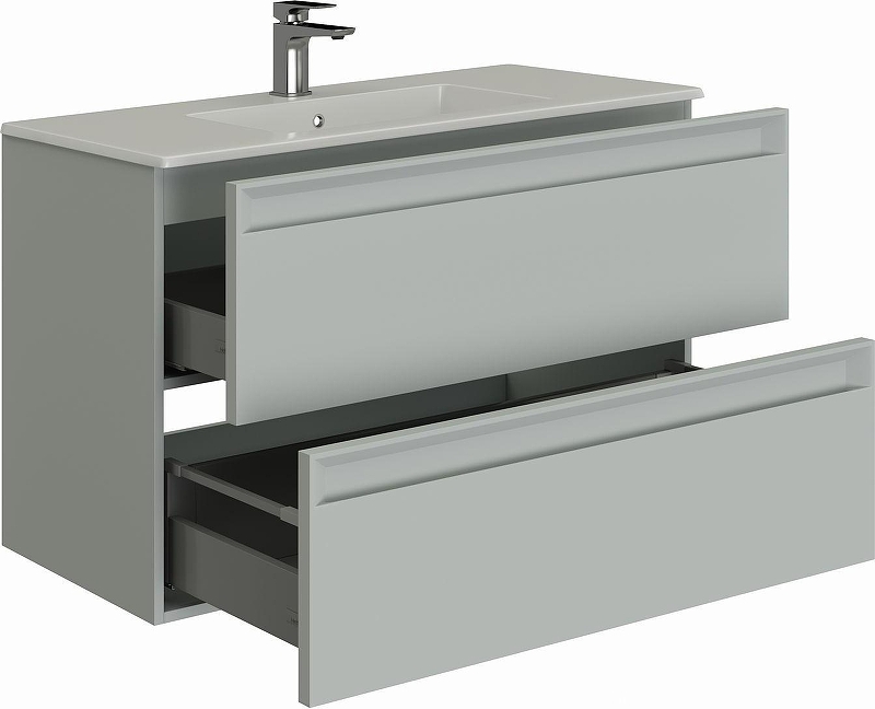 Тумба под раковину Allen Brau Eclipse 2.0 80 1.E1002.PWM2.0 подвесная цвет Папирус матовый