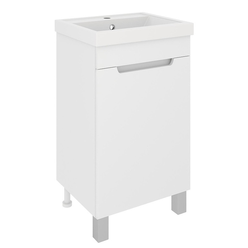 Тумба под раковину Aqua de Marco City R 50 2050WCITY/F цвет Белый
