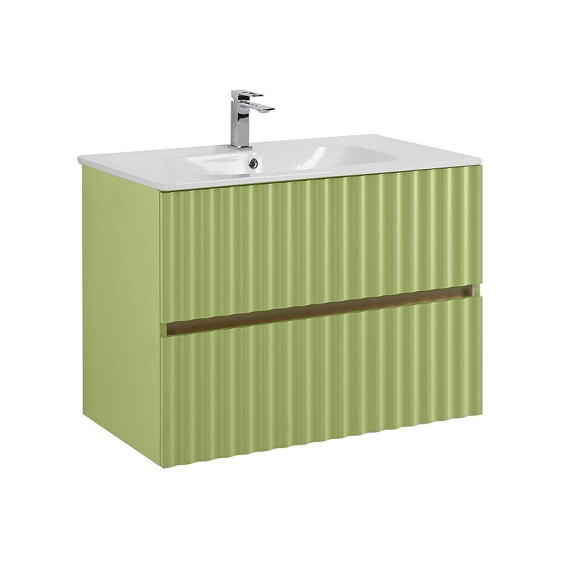 Тумба под раковину Art&Max Elegant 80 AM-ELEGANT-800-2C-SO-MN-P подвесная цвет Мята
