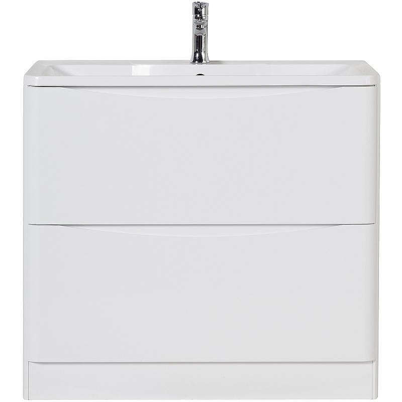 Тумба под раковину BelBagno 80 ACQUA-800-2C-PIA-BL Bianco Lucido