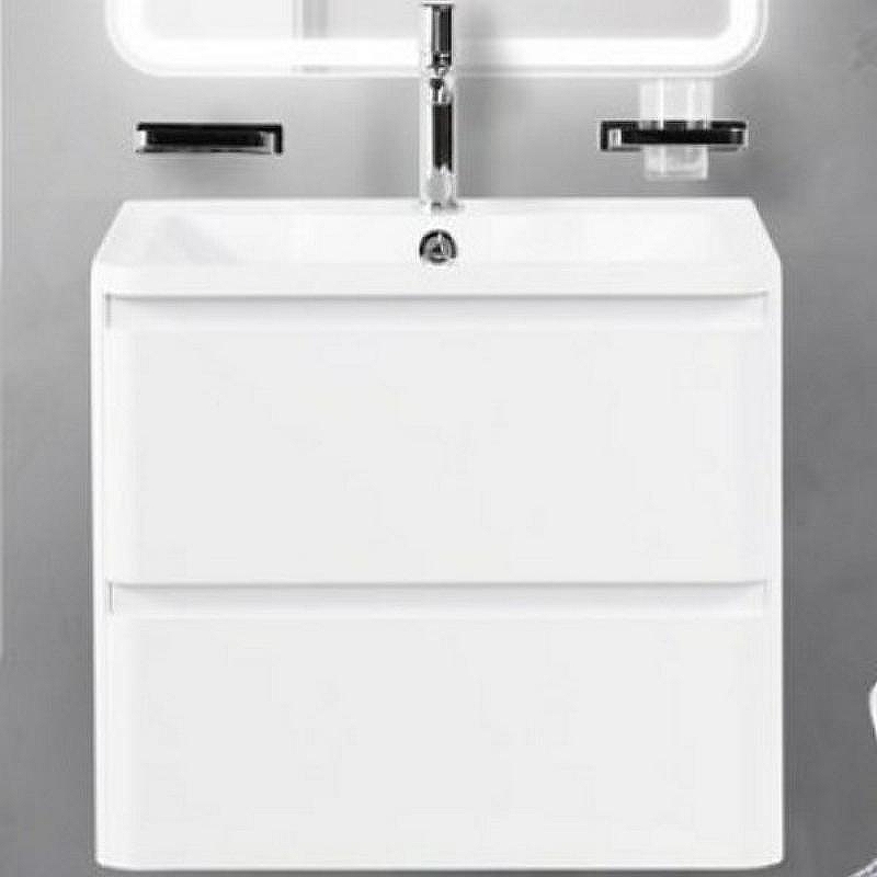 Тумба под раковину BelBagno ALBANO-600-2C-SO-BL подвесная Bianco Lucido