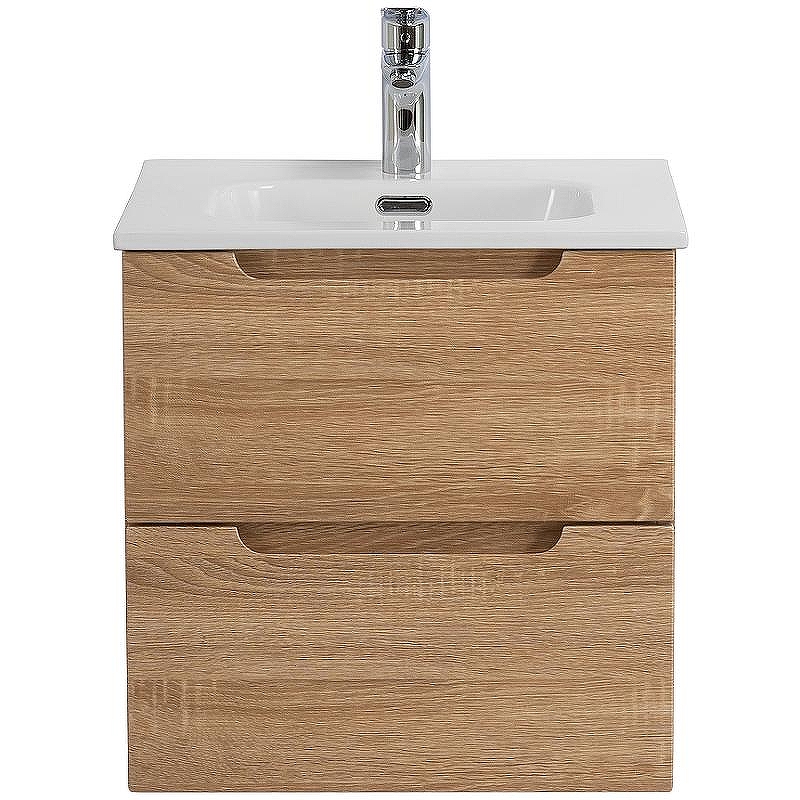 Тумба под раковину BelBagno Etna 50 ETNA-500-2C-SO-WO подвесная Rovere Bianco