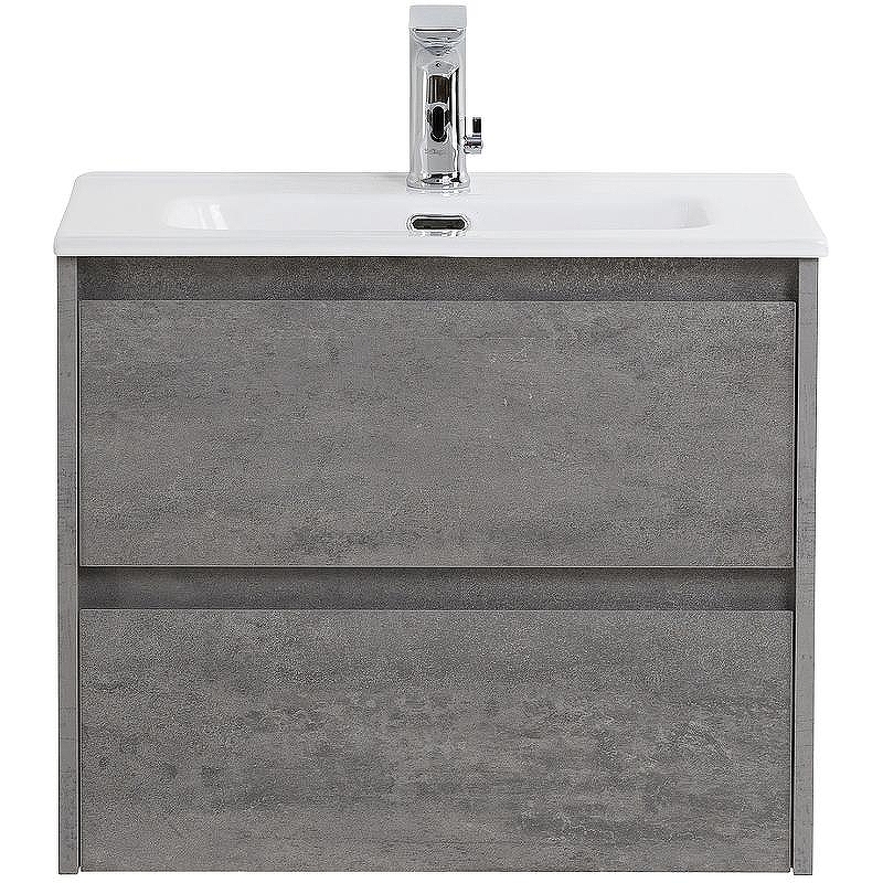 Тумба под раковину BelBagno Kraft 39 60 KRAFT 39-600/390-2C-SO-CG подвесная Cemento Grigio
