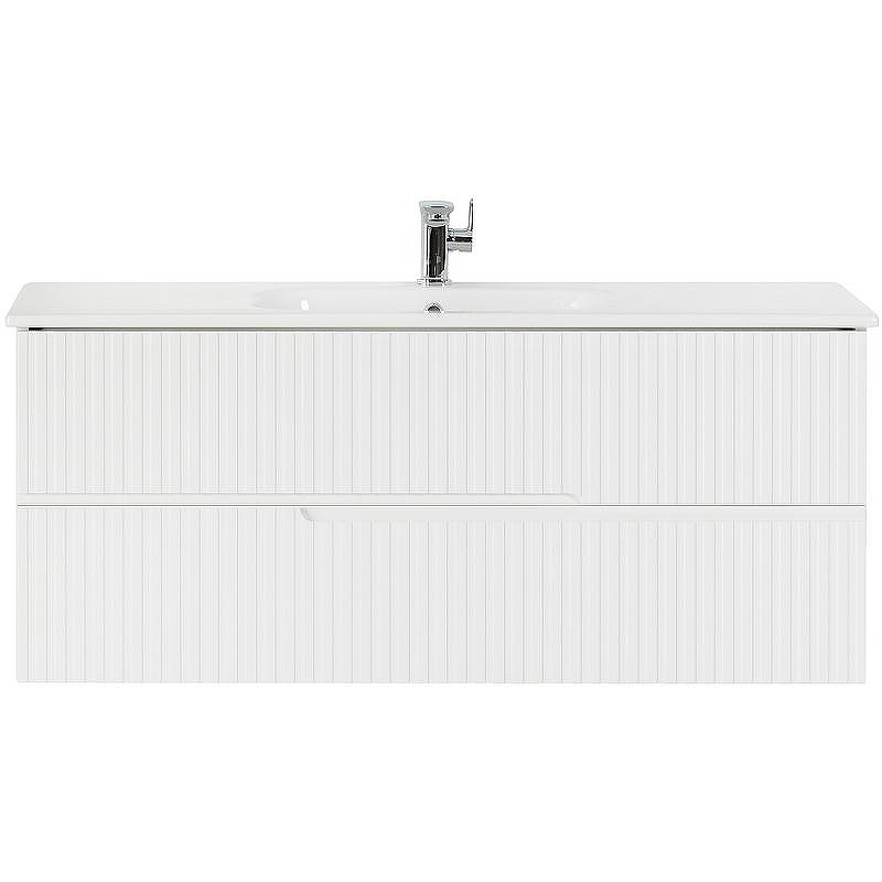 Тумба под раковину Cezares Duet 120 DUET-1200-2C-SO-BL подвесная Bianco Lucido