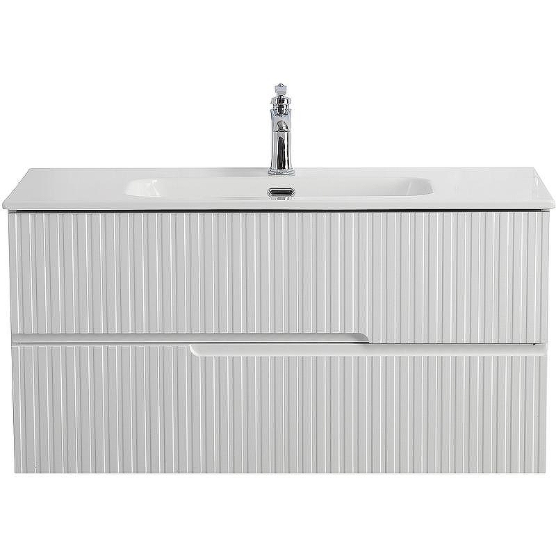 Тумба под раковину Cezares Duet-N 100 DUET-N-1000-2C-SO-BO подвесная Bianco Opaco