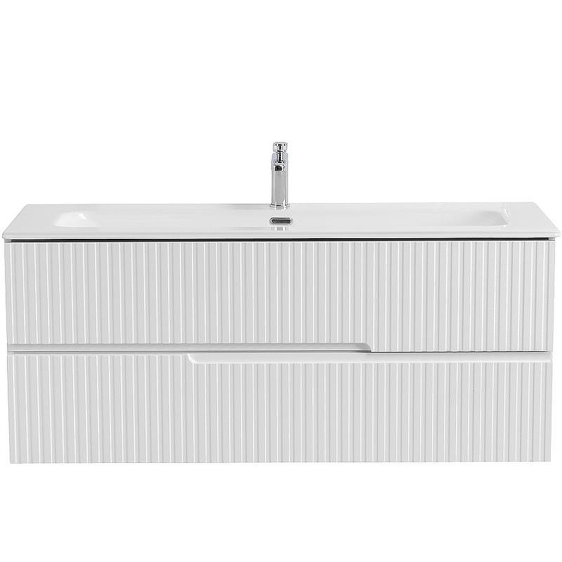 Тумба под раковину Cezares Duet-N 120 DUET-N-1200-2C-SO-BL подвесная Bianco Lucido