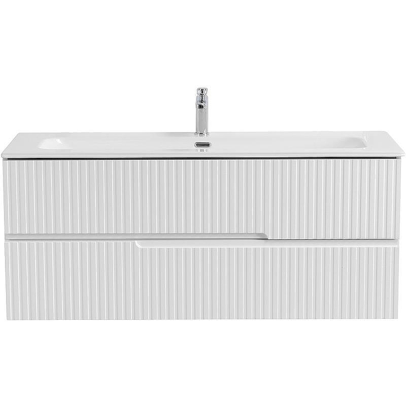 Тумба под раковину Cezares Duet-N 120 DUET-N-1200-2C-SO-BO подвесная Bianco Opaco