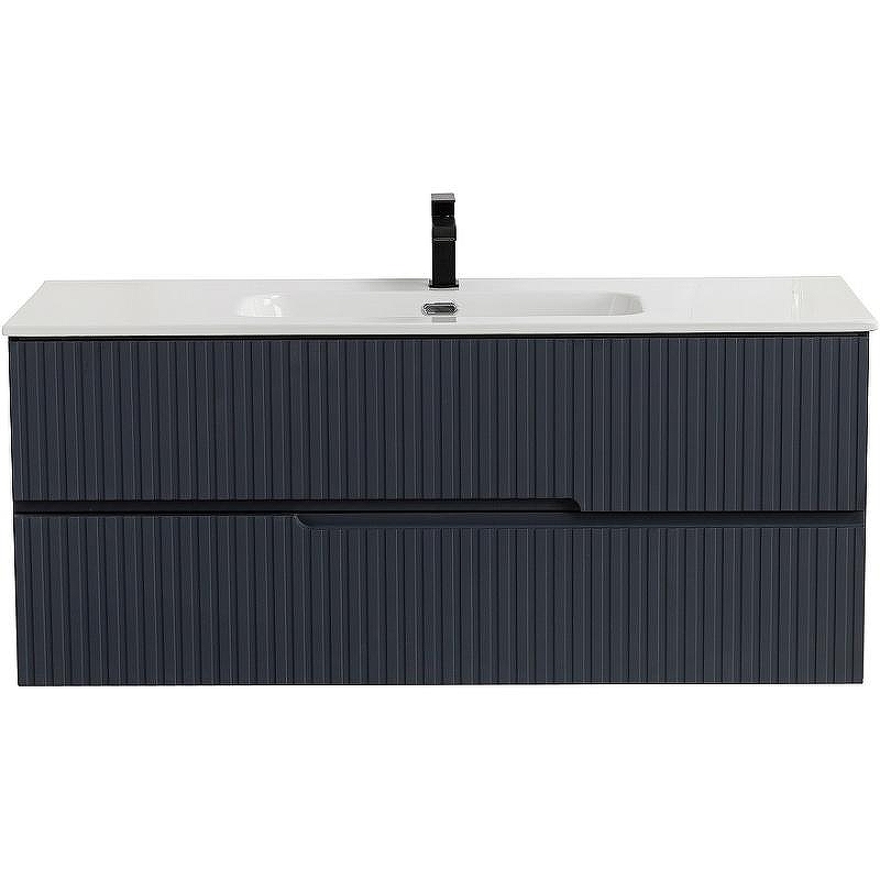 Тумба под раковину Cezares Duet-N 120 DUET-N-1200-2C-SO-GR-P подвесная Grafito