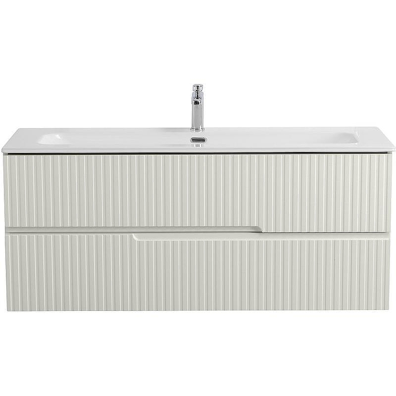 Тумба под раковину Cezares Duet-N 120 DUET-N-1200-2C-SO-AS-P подвесная Альпака брашированная