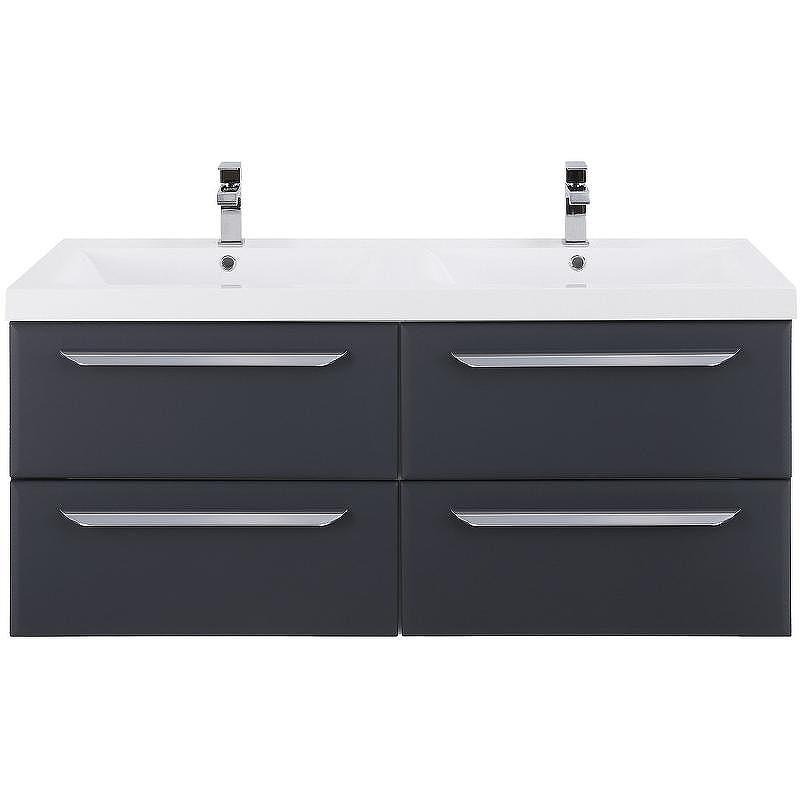 Тумба под раковину Cezares Eco 120 ECO-1200-4C-SO-2-GR-P подвесная Grafito